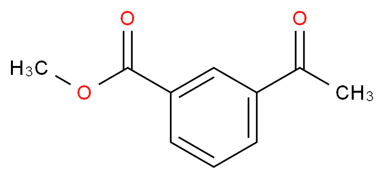 Methyl 3-acetylbenzoate_分子结构_CAS_21860-07-1)