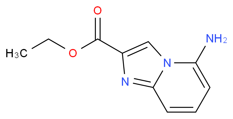 ethyl 5-aminoimidazo[1,2-a]pyridine-2-carboxylate_分子结构_CAS_1000017-97-9