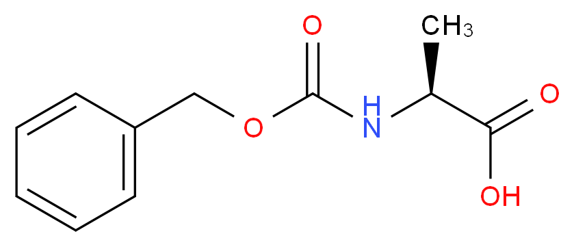 N-[(Benzyloxy)carbonyl]-L-alanine_分子结构_CAS_1142-20-7)