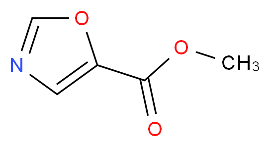 methyl 1,3-oxazole-5-carboxylate_分子结构_CAS_121432-12-0