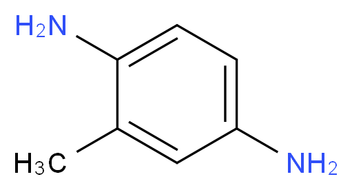 2-Methyl-benzene-1,4-diamine_分子结构_CAS_95-70-5)