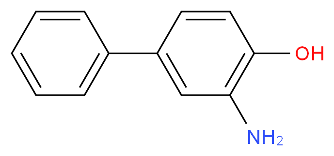 2-amino-4-phenylphenol_分子结构_CAS_1134-36-7