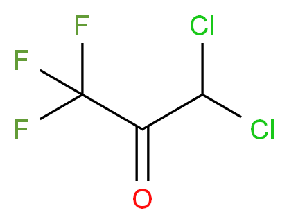 3,3-dichloro-1,1,1-trifluoropropan-2-one_分子结构_CAS_126266-75-9