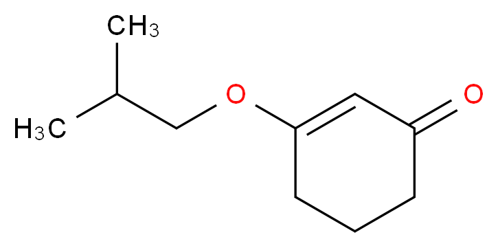 3-(2-methylpropoxy)cyclohex-2-en-1-one_分子结构_CAS_23074-59-1