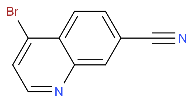 4-Bromoquinoline-7-carbonitrile_分子结构_CAS_1242063-18-8)