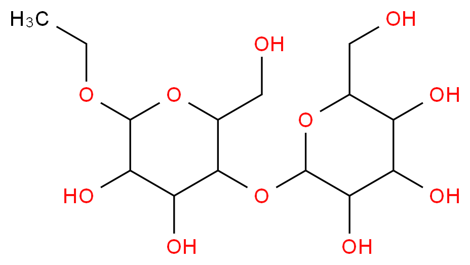 Ethyl 4-O-β-D-galactopyranosyl-β-D-glucopyranoside_分子结构_CAS_95795-78-1)