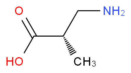 (S)-3-Amino-2-methylpropanoic acid_分子结构_CAS_4249-19-8)