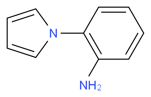 2-(1H-pyrrol-1-yl)aniline_分子结构_CAS_6025-60-1