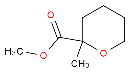 Methyl 2-methyltetrahydro-2H-pyran-2-carboxylate_分子结构_CAS_)