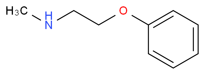 N-Methyl-2-phenoxyethanamine_分子结构_CAS_)