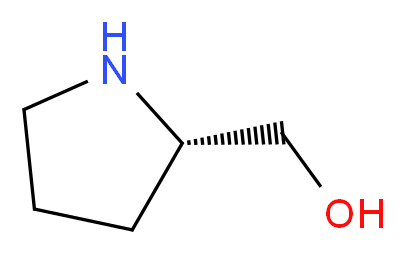 L-PROLINOL_分子结构_CAS_23356-96-9)