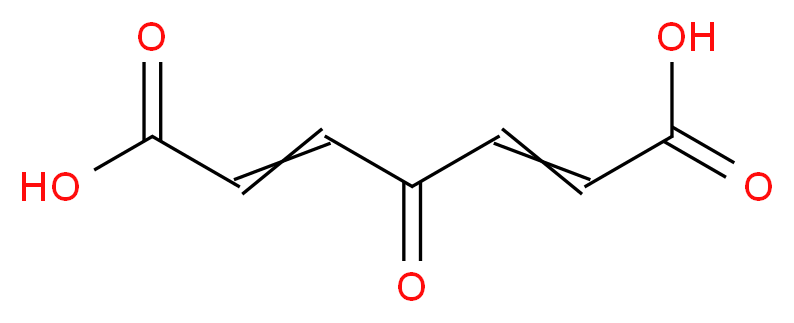 4-oxohepta-2,5-dienedioic acid_分子结构_CAS_34911-62-1)