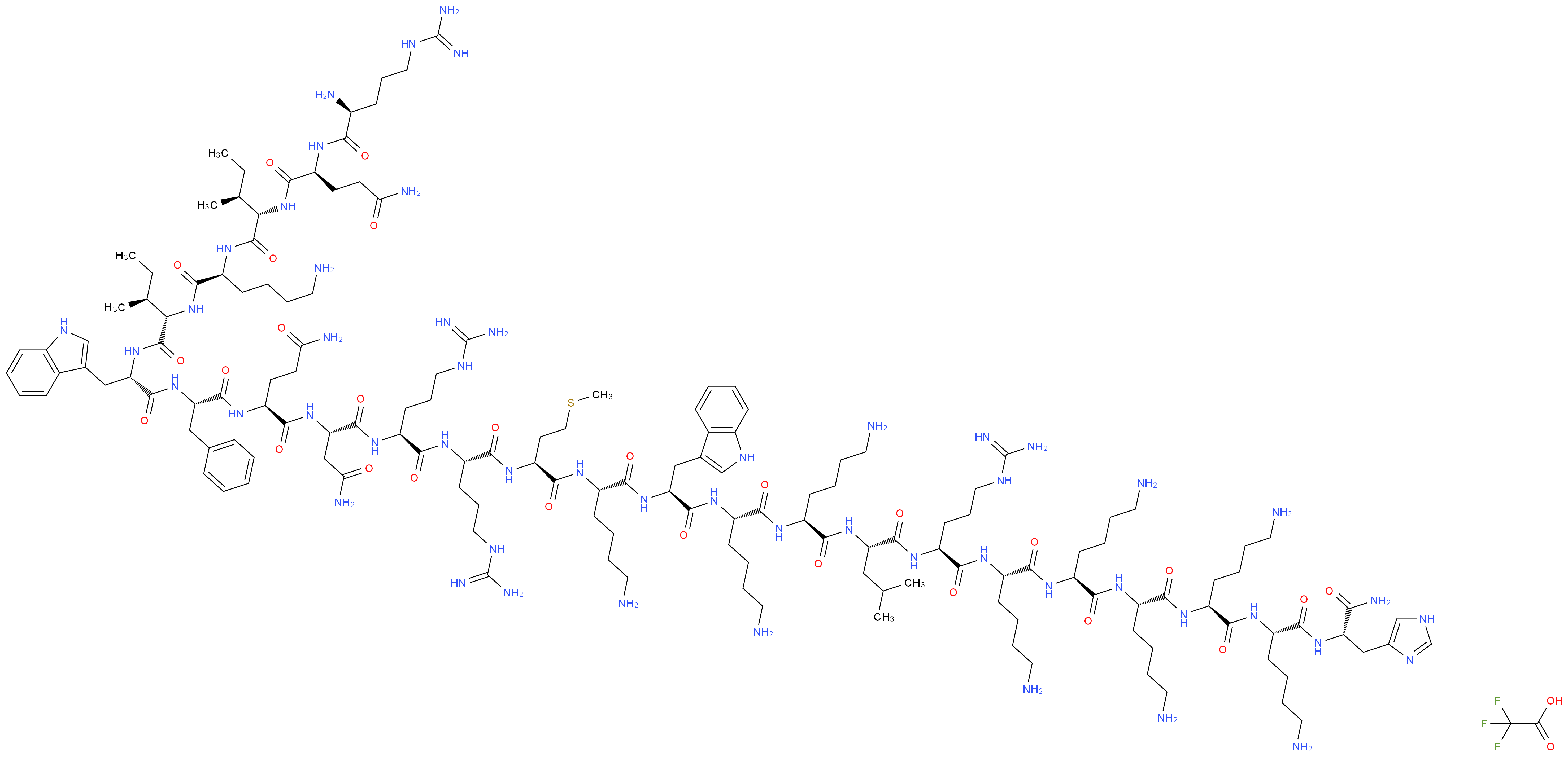 DT-3 三氟乙酸盐_分子结构_CAS_329306-46-9(freeacid))