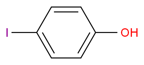 4-Iodophenol_分子结构_CAS_540-38-5)