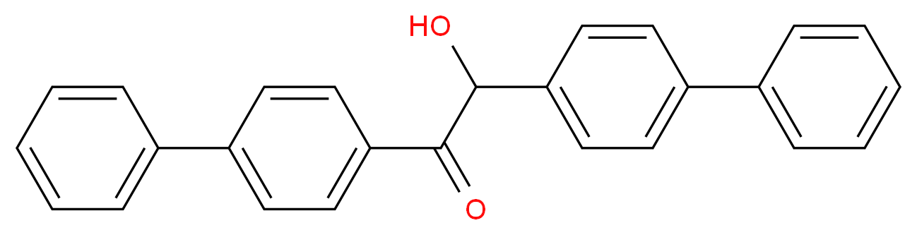 1,2-di-1,1'-biphenyl-4-yl-2-hydroxyethanone_分子结构_CAS_5623-25-6)