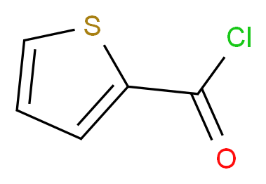 2-噻吩甲酰氯_分子结构_CAS_5271-67-0)