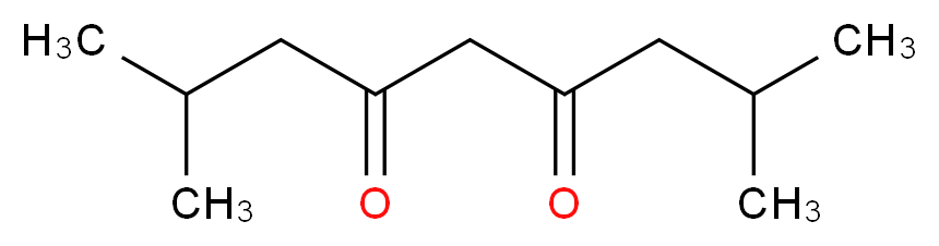 2,8-dimethylnonane-4,6-dione_分子结构_CAS_7307-08-6