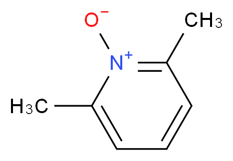 2,6-二甲基吡啶 N-氧化物_分子结构_CAS_1073-23-0)