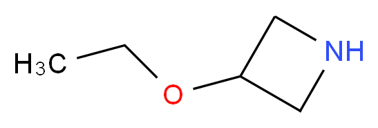 3-ethoxyazetidine_分子结构_CAS_88536-21-4