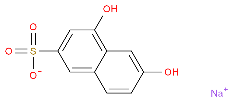 sodium 2,8-dihydroxyNaphthalene-6-sulfonate_分子结构_CAS_83732-66-5)