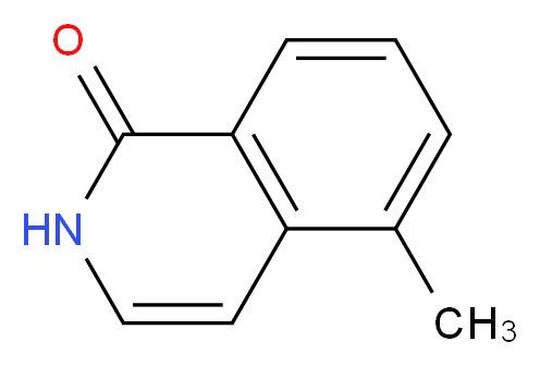 5-methyl-1,2-dihydroisoquinolin-1-one_分子结构_CAS_24188-72-5