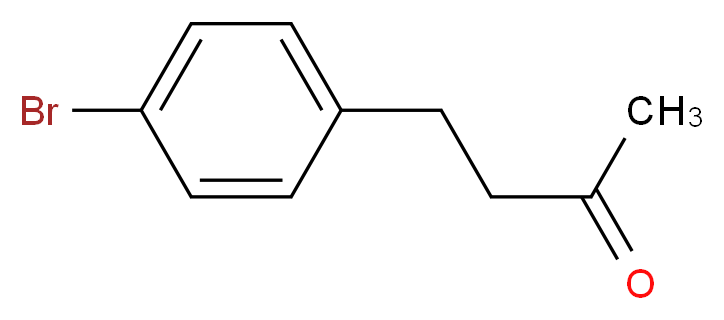 4-(4-Bromophenyl)-2-butanone_分子结构_CAS_89201-84-3)