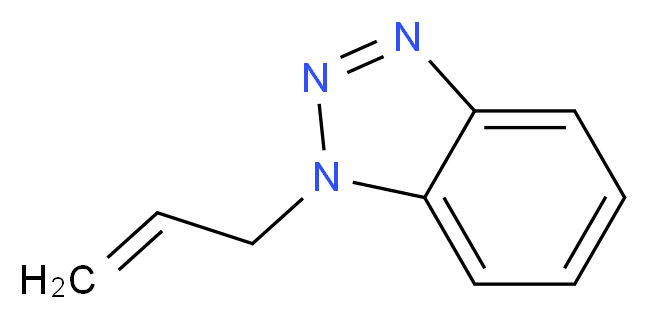 1-(prop-2-en-1-yl)-1H-1,2,3-benzotriazole_分子结构_CAS_52298-91-6