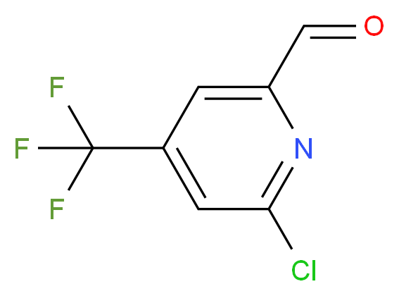 6-chloro-4-(trifluoromethyl)picolinaldehyde_分子结构_CAS_1060805-47-1)