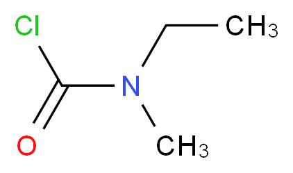 N-ethyl-N-methylcarbamoyl chloride_分子结构_CAS_42252-34-6