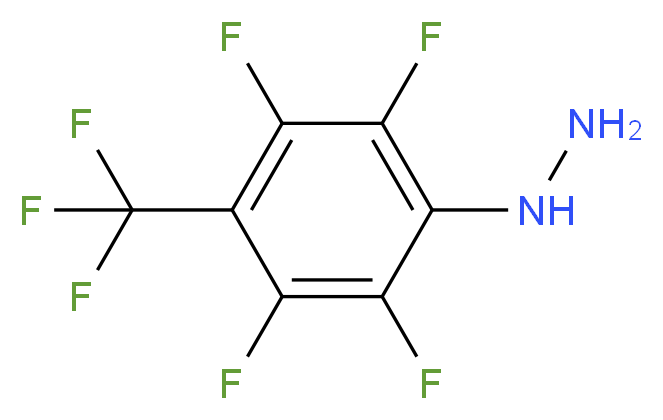α,α,α,2,3,5,6-七氟-p-甲苯基肼_分子结构_CAS_1868-85-5)