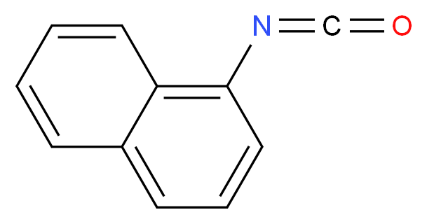 1-isocyanatonaphthalene_分子结构_CAS_86-84-0