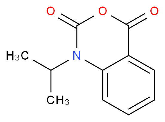 1-Isopropyl-1H-benzo[d][1,3]oxazine-2,4-dione_分子结构_CAS_57384-39-1)