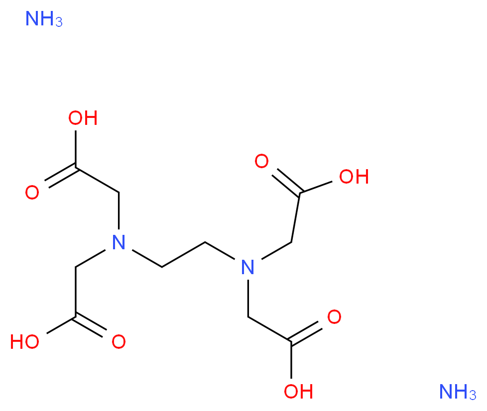 2-({2-[bis(carboxymethyl)amino]ethyl}(carboxymethyl)amino)acetic acid diamine_分子结构_CAS_20824-56-0