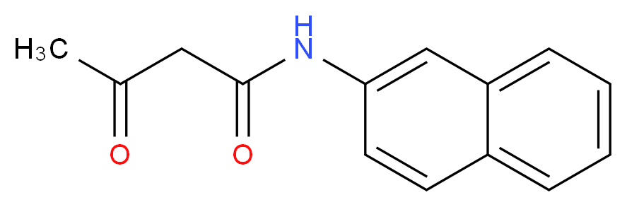 N-(naphthalen-2-yl)-3-oxobutanamide_分子结构_CAS_42414-19-7