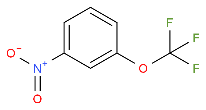 3-(Trifluoromethoxy)nitrobenzene_分子结构_CAS_2995-45-1)