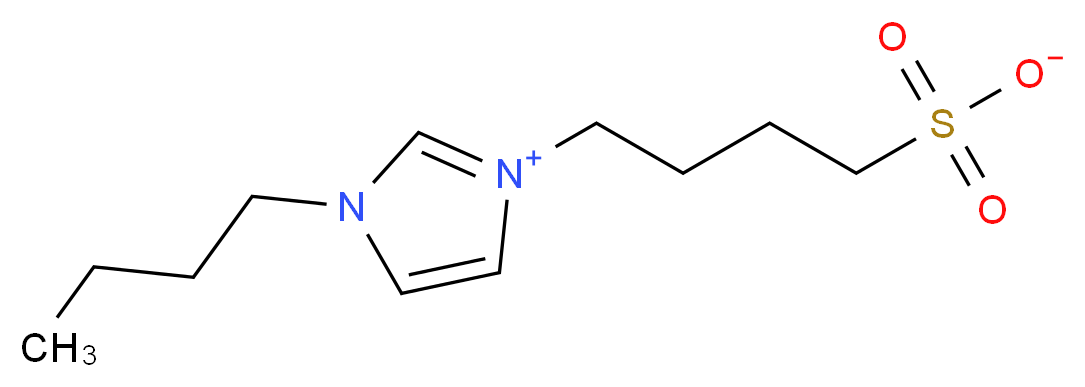 1-butyl-3-(4-sulfonatobutyl)-1H-imidazol-3-ium_分子结构_CAS_439937-61-8