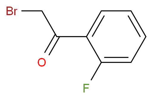 2-Fluorophenacyl bromide 98%_分子结构_CAS_655-15-2)