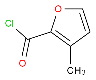 3-甲基呋喃-2-碳酰氯_分子结构_CAS_22601-06-5)