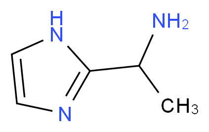 1-(1H-imidazol-2-yl)ethan-1-amine_分子结构_CAS_1154736-07-8