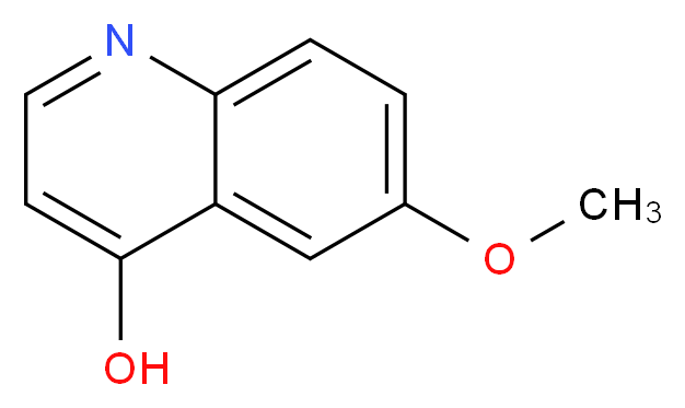 6-METHOXY-4-HYDROXYQUINOLINE_分子结构_CAS_13788-72-2)