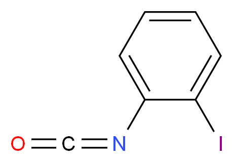 1-iodo-2-isocyanatobenzene_分子结构_CAS_128255-31-2