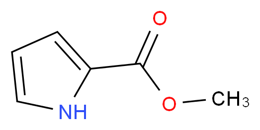 甲基吡咯-2-羧酸酯_分子结构_CAS_1193-62-0)