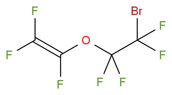 1-(2-bromo-1,1,2,2-tetrafluoroethoxy)-1,2,2-trifluoroethene_分子结构_CAS_85737-06-0