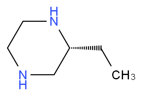 (2R)-2-ethylpiperazine_分子结构_CAS_207284-20-6