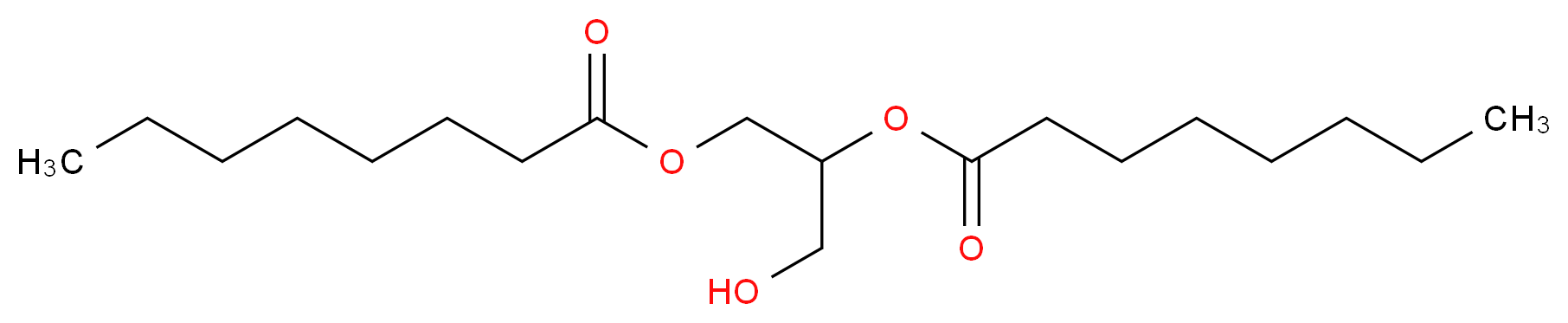 sn-1,2-DIOCTANOYLGLYCEROL_分子结构_CAS_60514-48-9)