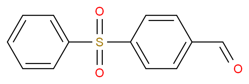 4-(Benzenesulphonyl)benzaldehyde_分子结构_CAS_)