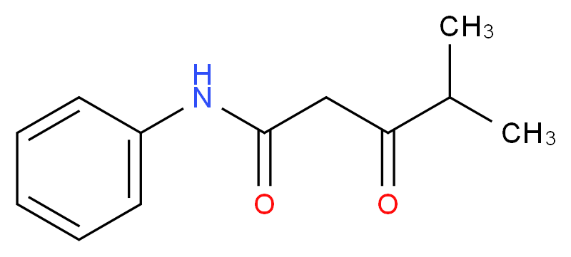 N-Phenyl Isobutyrylacetamide_分子结构_CAS_124401-38-3)