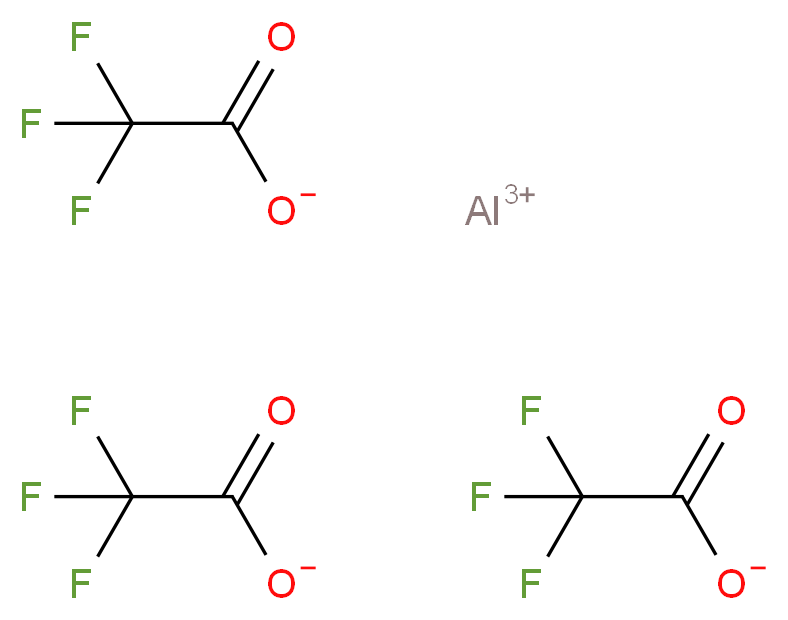 Aluminium trifluoroacetate 97%_分子结构_CAS_36554-89-9)