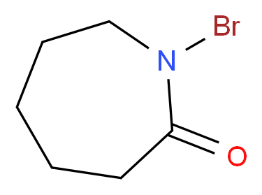 N-溴己内酰胺_分子结构_CAS_2439-83-0)