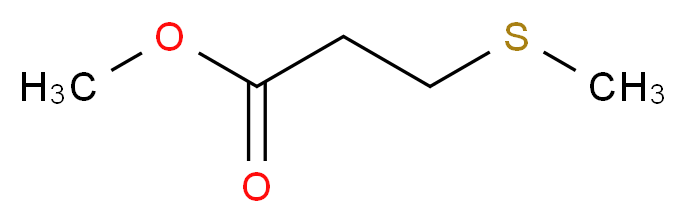 methyl 3-(methylsulfanyl)propanoate_分子结构_CAS_13532-18-8